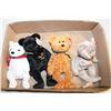 Image 1 : VINTAGE RARE BEANIE BABIES- LOT OF 4 ASSORTED