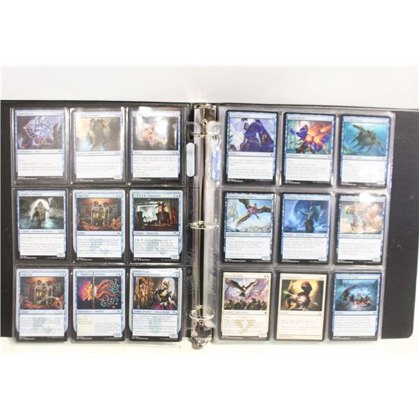 BINDER OF MAGIC CARDS