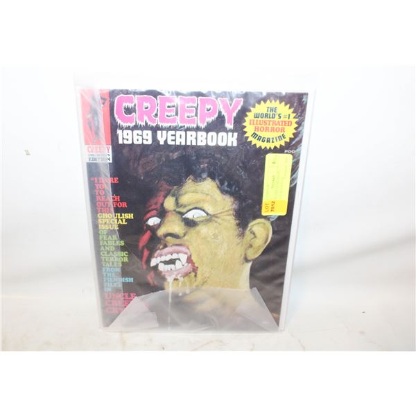 CREEPY 1969 YEAR BOOK COLLECTOR EDITION