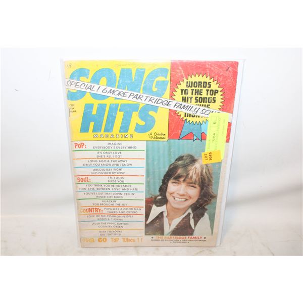 SONG HITS FEATURING PARTRIDGE FAMILY