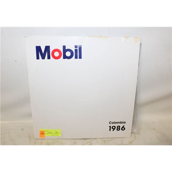 COLLECTIBLE VINTAGE 1986 MOBIL OIL