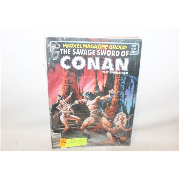 CONAN MAGAZINE #68 - SEPTEMBER 1981