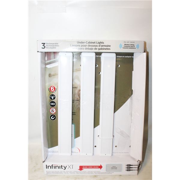 INFIINRY X1 RECHARGEABLE UNDER CABINET LED LIGHTS