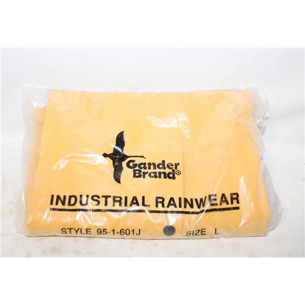 GANDER BRAND INDUSTRAIL RAINWEAR SIZE LARGE NEW
