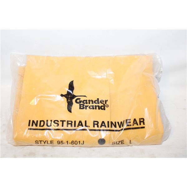 GANDER BRAND INDUSTRAIL RAINWEAR SIZE LARGE NEW
