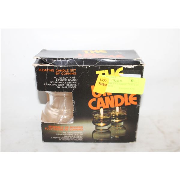 VINTAGE THE UN CANDLE 2 PACK IN ORIGINAL BOX