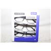Image 1 : FOSTER GRANT 3 READING GLASSES, 1 CASE, +2.50