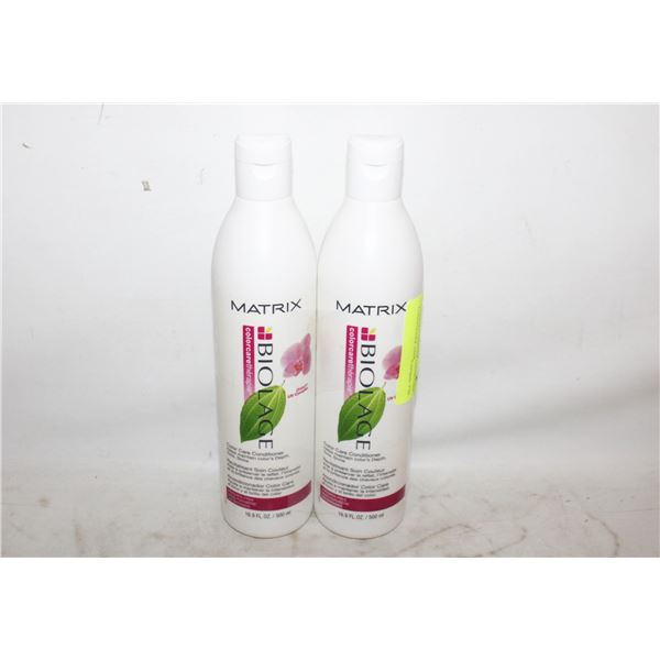 (2) MATRIX BIOLAGE COLOR CARE CONDITIONER 500ML