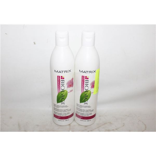(2) MATRIX BIOLAGE COLOR CARE CONDITIONER 500ML