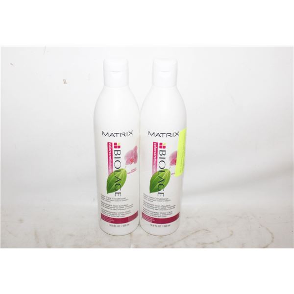 (2) MATRIX BIOLAGE COLOR CARE CONDITIONER 500ML
