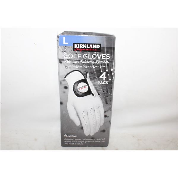 NEW KIRKLAND PREMIUM CABRETTA LEATHER GOLF, L