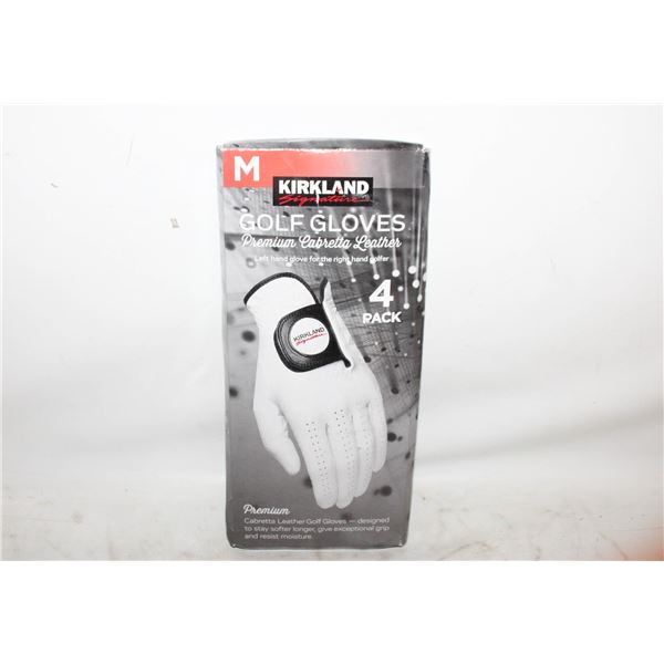 NEW KIRKLAND PREMIUM CABRETTA LEATHER GOLF, M