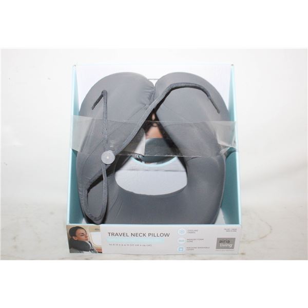 NEW TRAVEL NECK PILLOW W/ COOLING TECHNOLOGY