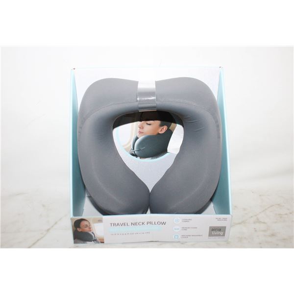NEW TRAVEL NECK PILLOW W/ COOLING TECHNOLOGY