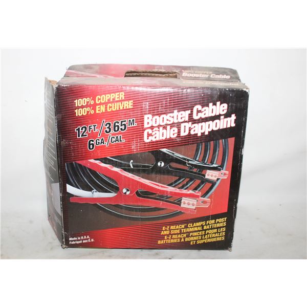 LYNX BOOSTER CABLES 12FT IN BOX