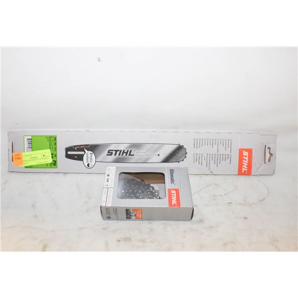 NEW STIHL ROLLMATIC 16" GUIDE BAR WITH