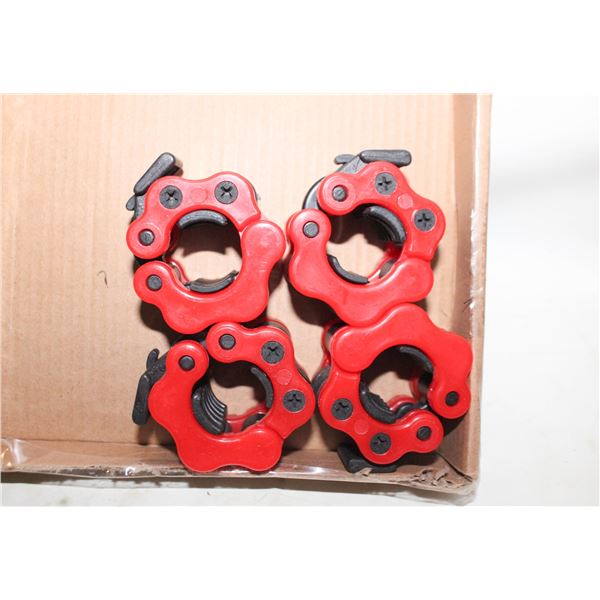 4 PCS BARBELL COLLARS OLYMPIC 2 INCH CLAMPS LOCKIN