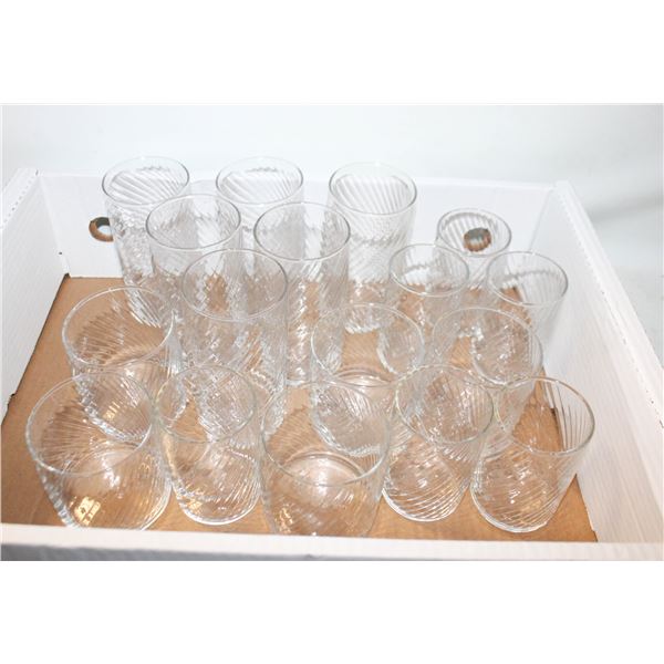 LOT OF DRINKING CUPS ASSORTED SIZES