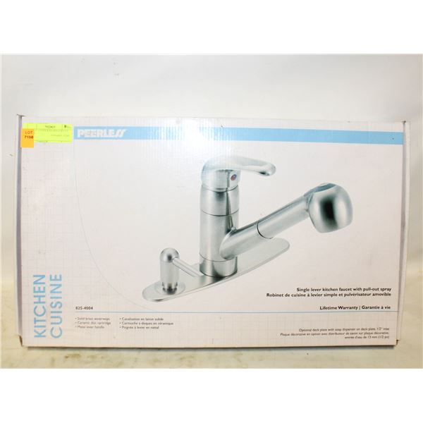 SINGLE LEVER KITCHEN FAUCET WITH