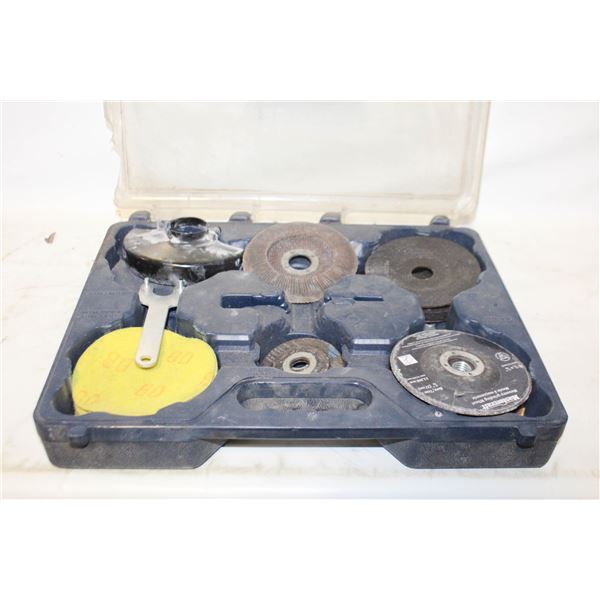 MASTERCRAFT ANGLEGRINDER ACCESSORY KIT
