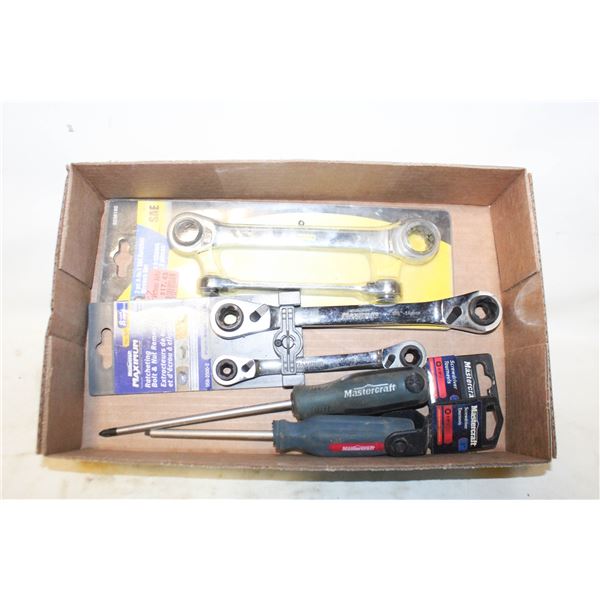 ASSORTED TOOLS/GARAGE SURPLUS ITEMS