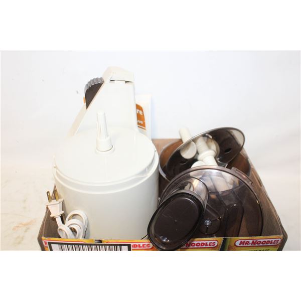 MOULINEX FOOD PROCESSOR WITH ATTACHMENTS
