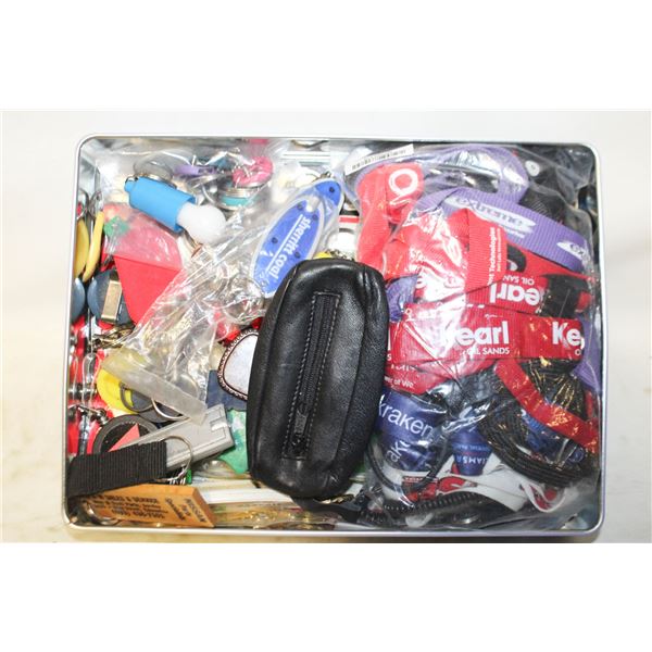 25+ KEYCHAINS AND LANYARDS