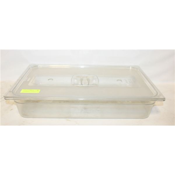 RUBBERMAID COMMERCIAL FOOD STORAGE PAN- 21 X 13
