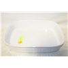 Image 1 : CORNING FRENCH WHITE 4.6 L LASAGNA PAN- 13" X 11"