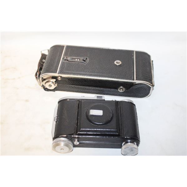 ANTIQUE GERMAN CAMERAS- LOT OF 2- UNTESTED