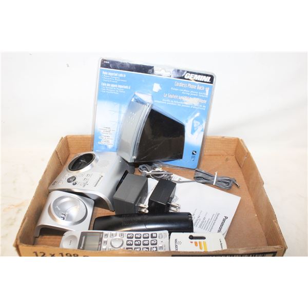 PANASONIC CORDLESS PHONE + MORE