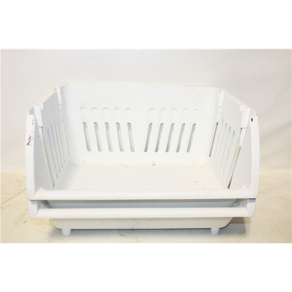 2 TIER GARAGE BIN STORAGE