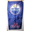 Image 1 : OILERS MOLSON CANADIAN BANNER FLAG