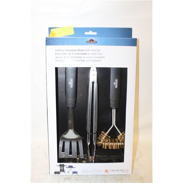 NAPOLEON 3 PC STAINLESS STEEL MULTITOOL