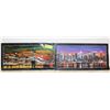 Image 1 : NEW SEALED 2PC PANORAMIC SKYLINE ART OF NEW YORK