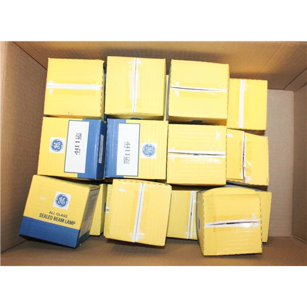 21 NEW GE 4411 SEALED BEAM LIGHTS