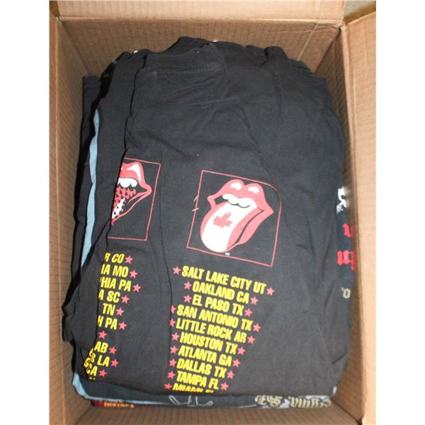 25 ASST SHIRTS, CONCERT TOURS
