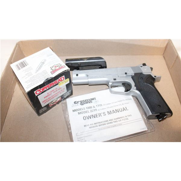 CROSSMAN .177 PELLET HANDGUN WITH SIGHT AND