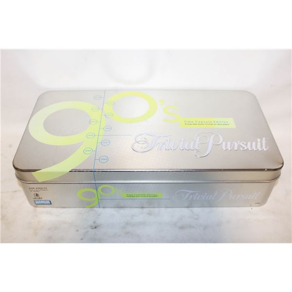 NEW 90'S TRIVIAL PURSUIT TIME CAPSUL EDITION