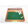 Image 1 : VINTAGE SHUT THE BOX GAME BOARD