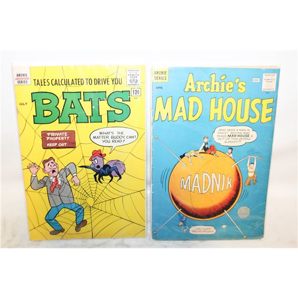 TWO 1961-62 ARCHIE COMICS