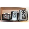 Image 1 : 3 ANTIQUE KODAK BROWNIE CAMERAS