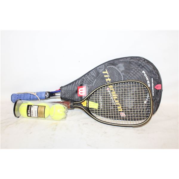 WILSON TITANIUM 2 TOUR SERIES TENNS RACKET WITH