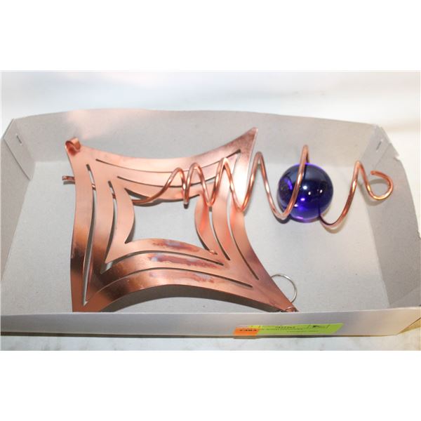 2 COPPER WIND SPINNERS