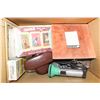 Image 1 : BOX OF MISC ESTATE ITEMS