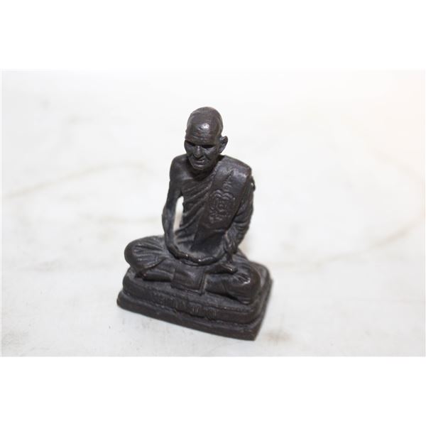 LUANG PU KHAMPAN AMULET NAWA METAL