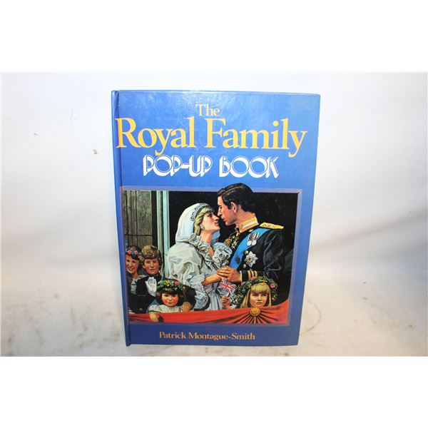 1981 ROYAL FAMILY POP UP BOOK