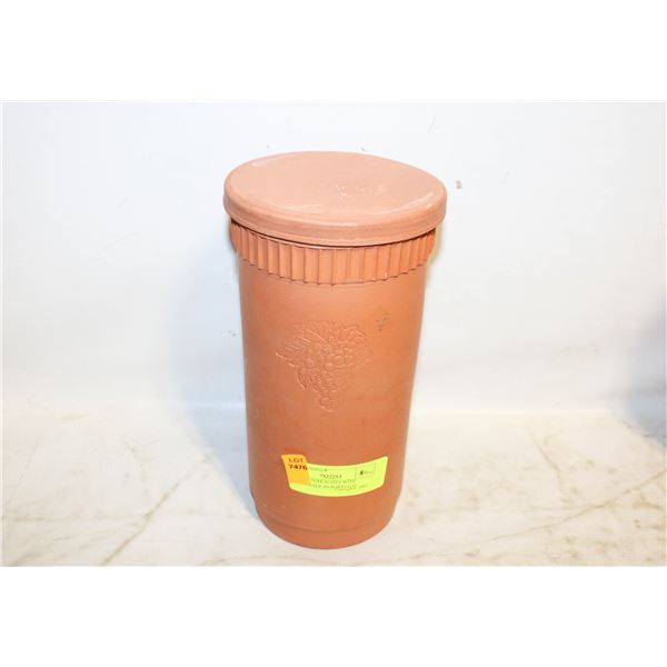 VINTAGE TERRACOTA WINE COOLER MADE IN PORTUGAL