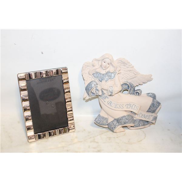 SARAHS ANGELS CERAMIC WALL SIGN