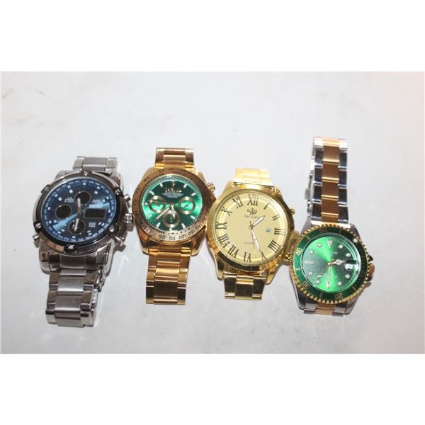 (3) ESTATE WRIST WATCHES